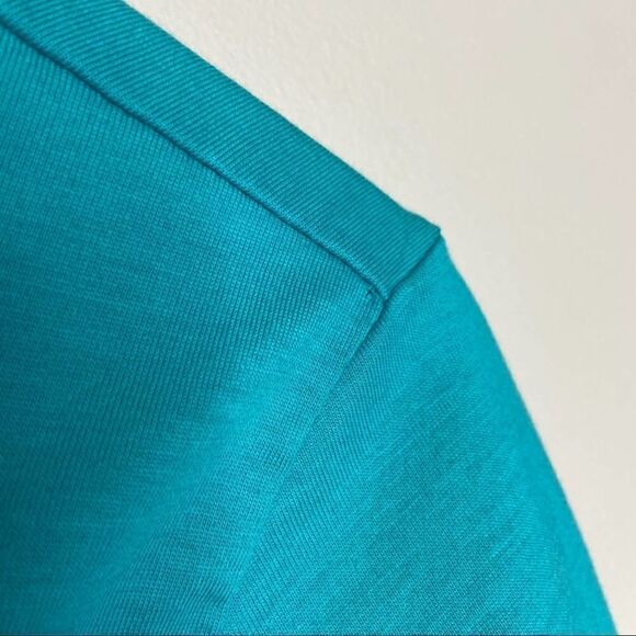 Lacoste Mens V-neck Pima Cotton T-Shirt Small - Picture 5 of 5